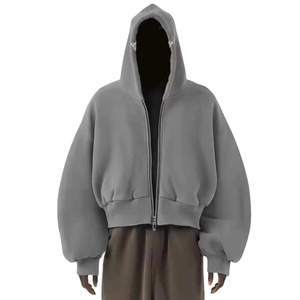 Sweat-shirts à capuche pour hommes de haute qualité personnalisés, sweat-shirt ultime, coupe ample, poids lourd, 100% coton molletonné pour l'hiver - Product Image 1