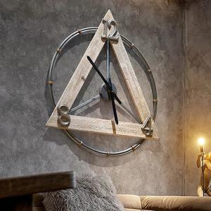 Horloge nordique Unique en bois et métal, décoration murale moderne, design artistique, grand luxe européen, maison moderne, horloges murales décoratives, 2023 - Product Image 2