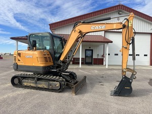 รถขุดขนาดเล็กแบบตีนตะขาบ รุ่น Case CX57C ปี 2023 พร้อมมอเตอร์ไฮดรอลิก KYB ประสิทธิภาพสูงสำหรับงานหนัก ความจุบุ้งกี๋ 8 เมตร - Product Image 6