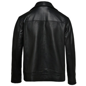 Wholesale Custom Logo Front Stand Collar Pu Leather <b>Jackets</b> for Men-<b>Waterproof</b> Windproof <b>Padded</b> Moto Bomber - Product Image 4