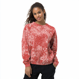 500 GSM Fleece <b>Acid</b> Wash Sweat Suits Women <b>Drop</b> Shoulder Sweatshirt Baggy Washed Sweatpants Set Ladies Jogger Sweatshirts Sets - Product Image 3