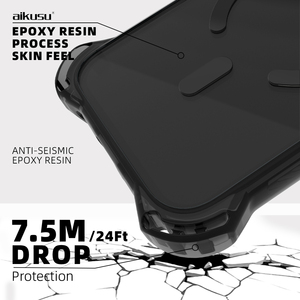 Aikusu <span class=keywords><strong>Cover</strong></span> per Cellulare Personalizzata Antiurto Trasparente <span class=keywords><strong>Nera</strong></span> per <span class=keywords><strong>iPhone</strong></span> 17 16 15 14 <span class=keywords><strong>13</strong></span> Air Plus <span class=keywords><strong>Pro</strong></span> Max - Product Image 3