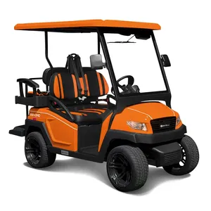 Carrito de Golf Eléctrico Económico y Duradero con 3-4 Asientos y Autonomía de 50-70 km para Transporte Diario al Aire Libre - Product Image 1