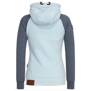 Ventes chaudes de sweats à capuche et de sweat-shirts pour femmes, coton, surdimensionné, couleur unie, logo personnalisé brodé, sweats à capuche unisexes pour femmes - Product Image 4