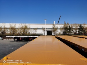 Semirremolque de Plataforma Plana de 40 pies y 3 Ejes para Transporte Pesado, en Oferta - Product Image 4