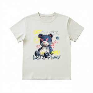 T-Shirt Unisex 100% Cotone Stile Casual con Stampa Personalizzata, Taglia 2XL, Modello Roses, Peso Tessuto 210GSM, Fornitura ODM - Product Image 2