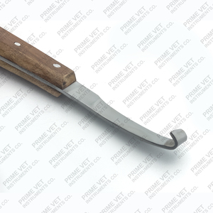 Juego de cuchillos para pezuñas de acero inoxidable Premium de Prime vet | Herramienta de cuidado de pezuñas para cortar y reparar pies de caballos, ganado, cabras y ovejas. - Product Image 6