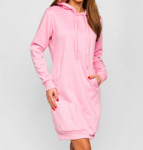 Custom Puff Impreso logo Baggy Pullover señoras Sudaderas con capucha de alta calidad ropa casual de gran tamaño ropa de calle hip hop Sudaderas CON CAPUCHA DE LAS MUJERES - Product Image 5