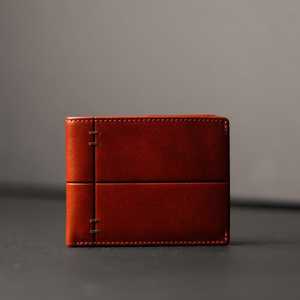 Stylish Genuine Leather <b>Wallet</b> with Button Closure and Cotton Lining for <b>Secure</b> Storage - Product Image 3