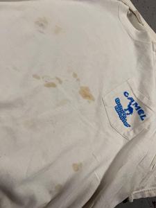 T-shirt délavé pour femme, style vintage, en coton, décontracté, streetwear, manches courtes, haut tendance été - Product Image 2