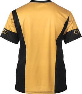 Chaqueta de chef de manga corta de alta calidad con logotipo personalizado restaurante Bar camarero uniformes transpirable poliéster/algodón Unisex OEM hoteles - Product Image 2