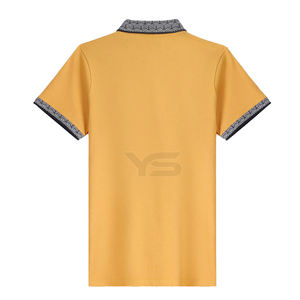 Moda algodón/Spandex transpirable camiseta Polo en blanco suave liso polos logotipo personalizado polos - Product Image 5