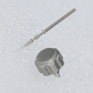 Corona de Reloj de Titanio Mate con Acabado Arenado Grado 5 Ligera para NH35 9015 <span class=keywords><strong>SW200</strong></span> Accesorios para Relojes Mecánicos de Piloto Venta al por Mayor - Product Image 2