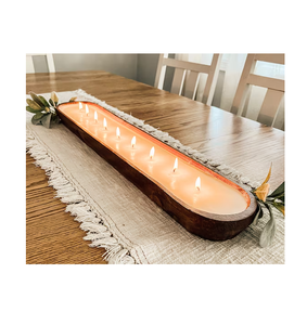 Cuenco de masa de madera de mango, cuenco decorativo de madera de granja de la mejor calidad, bandeja para hacer velas, precios más bajos - Product Image 6