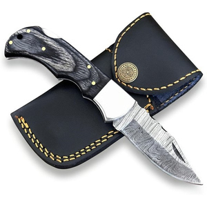 ด้ามจับไม้แบบกำหนดเองมีดทำครัวเหล็กดามัสกัสเกรดอุตสาหกรรมมืออาชีพ - Product Image 1