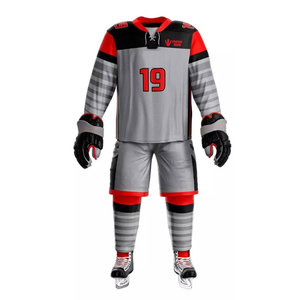Nouveau style d'uniforme de hockey sur glace de la meilleure qualité Maillot d'équipe personnalisé Uniformes de hockey sur glace à vendre - Product Image 2