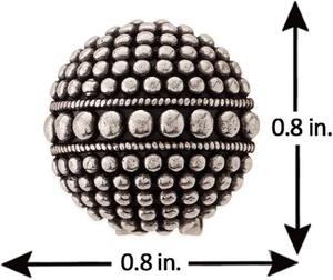 Boucles d'oreilles pendantes Jhumki tribales vintage en argent oxydé tendance pour les tenues ethniques, cadeau de fête au meilleur prix - Product Image 2