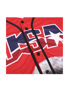 เสื้อเบสบอลของผู้ชายเสื้อผ้ากีฬาระบายอากาศได้ดีขนาดพิเศษสำหรับผู้ใหญ่ขนาดพลัสไซส์ - Product Image 4