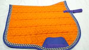 Almohadilla de Silla de Montar para Doma Clásica Más Vendida, Mezcla de Lana, para Salto, Competición, Entrenamiento, Transpirable, Embalaje Personalizado, Profesional, Inglés - Product Image 6