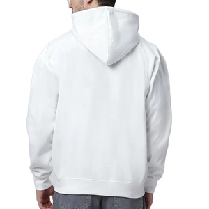 Sweat-shirts à capuche zippés décontractés en molleton 100 % coton pour hommes, personnalisables avec logo, style streetwear d'hiver, fabrication OEM/ODM au Pakistan pour les commandes en gros - Product Image 2