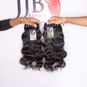 Vendeurs de cheveux vierges cambodgiens bruts naturels vente en gros de cheveux à cuticule alignée faisceaux de tissage non traités cheveux cambodgiens bruts bouclés - Product Image 2