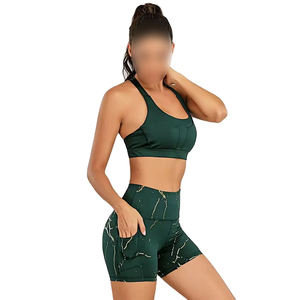 Short de sublimation pour femmes Prix compétitif Nouvelle arrivée Service OEM Short de yoga respirant pour femmes - Product Image 2