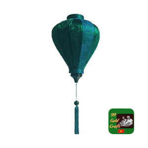 Linterna de seda de bambú colorida para colgar al aire libre Hoi an linternas de tela para café restaurante decoración de fiesta de boda - Product Image 2