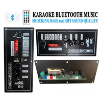 Carte amplificateur PINYU 3.7V-803-1 pour haut-parleur de danse carrée, amplificateur de caisson de basses de voiture, prise en charge BT AUX TF-Card U-Disk Enregistrement 5-8