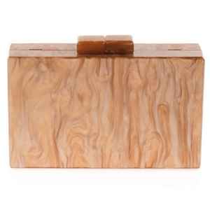 Elegante Crystal Shine Boho Resin Epoxy Clutch Bag Premium Bolso de fiesta hecho a mano para bodas y ocasiones especiales - Product Image 5