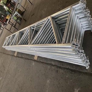 Poutre d'escalier en acier Q235 galvanisé à chaud, design moderne et simple, pour construction de balustrade de <span class=keywords><strong>balcon</strong></span> extérieur - Product Image 2