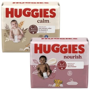 Huggies Nourish Wipes Compra calidad premium para una limpieza suave y suave La entrega rápida garantiza la comodidad del bebé todos los días - Product Image 3