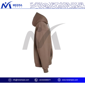 Sudadera con Capucha de Manga Larga para Hombre, Diseño Invernal 2025, Algodón Puro de Alta Calidad, Diseño de Logotipo Personalizado, Impermeable y Ecológica - Product Image 3