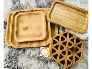 Juego de tablas de cortar de bambú de proveedor de Vietnam, tablas de cortar de madera de calidad superior, bandeja de servicio de charcutería duradera y natural - Product Image 3