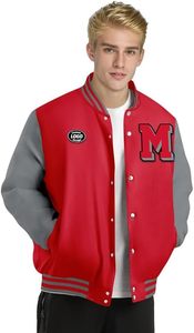 แจ็กเก็ตทีมที่มีคุณภาพสูงออกแบบได้ตามต้องการพร้อมชื่อหมายเลขและโลโก้ทีม - Product Image 5