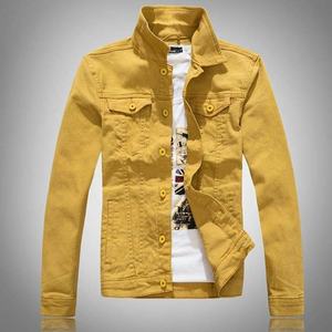 Chaqueta vaquera para hombre de diseño de alta calidad, chaqueta vaquera elástica suave de diseño personalizado al por mayor para hombre - Product Image 5