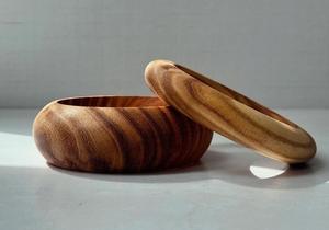 Brazaletes de Madera Natural de Primera Calidad, Joyería Artesanal, Accesorios Tradicionales para Mujer, Resistentes al Agua, Colores Personalizados, Negocio - Product Image 4