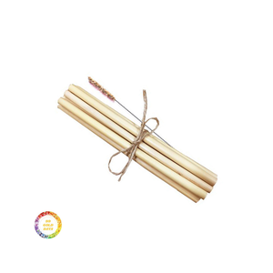 Paille à boire en bambou naturel pour un mode de vie zéro déchet Eco Conscious Alternative réutilisable aux pailles en plastique Usage quotidien - Product Image 2