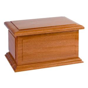 Hot Sale Modern Design Adult Ashes <b>Memorial</b> <b>Keepsake</b> Wooden Cremation Urns Natural Finishing Funeral Cremation Urns from India - Product Image 4