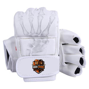 Guantes de MMA de Cuero Duradero para Entrenamiento y Sparring con Diseño Flexible, Estabilidad en la Muñeca, Ligeros y Características Personalizables - Product Image 1