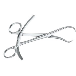 Pinzas de Reducción Ósea Quirúrgicas Ortopédicas Curvas de 5.5 Pulgadas de Acero Inoxidable, Pinza Manual de Precisión, Herramientas Médicas con Certificación CE - Product Image 5