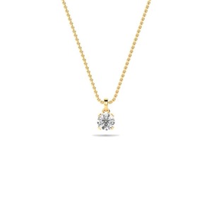Colgante de diamante de corte redondo de diseñador, 0.30 ct, diamante cultivado en laboratorio en platino, para bodas, compromisos y fiestas. - Product Image 3