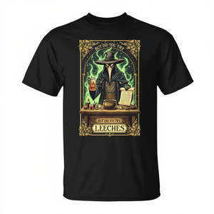 Camiseta de Doctor de la Peste con Temática de la Medicina Medieval: ¿Prueba de las sanguijuelas?-Producto Promocional - Product Image 2