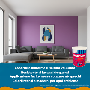 Pintura para Paredes Interiores Popintenso Wow Orchid 0.750 Ltr Super Lavable de Alta Cobertura, Paquete de 1 - Product Image 3