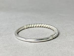 Wholesale 925 Sterling <b>Silver</b> Daily Wear <b>Chunky</b> Jewelry Dainty Half Twisted <b>Rings</b> Unique Stackable <b>Rings</b> Wedding Finger Usage - Product Image 6