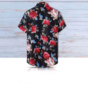 Camisa Hawaiana Personalizada para Hombre, Verano 2026, Cuello en V, Manga Corta, Transpirable, Ecológica, Secado Rápido, Ropa de Playa - Product Image 6