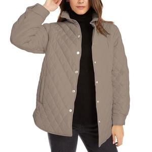 Oversized High Quality Eco-Friendly Waterproof <b>Quilted</b> Jackets <b>Double</b> Breasted Closure Warm Insulated <b>Quilted</b> Jackets Breathable - Product Image 6