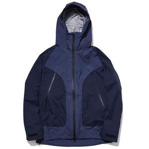 Cheap Wholesale High Street Style <b>Men</b> Unisex Softshell Hooded <b>Jacket</b> Stand Collar Eco-Friendly <b>Reversible</b> Waterproof Breathable - Product Image 1