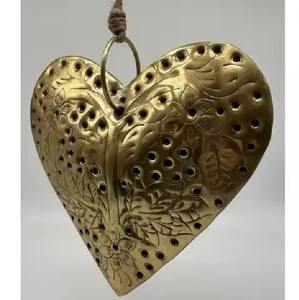 Handmade Modern Hanging Heart Shaped Metal Eco-Friendly Durable <b>for</b> Home Decor <b>Christmas</b> Anniversary and Festival Decoration - Product Image 4
