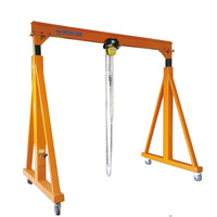 Mini grue à portique mobile électrique avec roues, capacité de levage de 1 à 25 tonnes, pour atelier