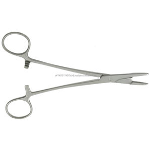 Aiguille chirurgicale Olsen-Hegar à double fonction de haute qualité, en acier inoxydable, avec ciseaux intégrés, manuelle, certifiée CE ISO - Product Image 2